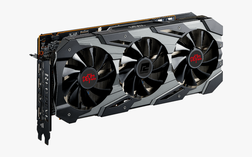 Powercolor Red Devil Radeon 5700 Xt Graphics Card, HD Png Download, Free Download