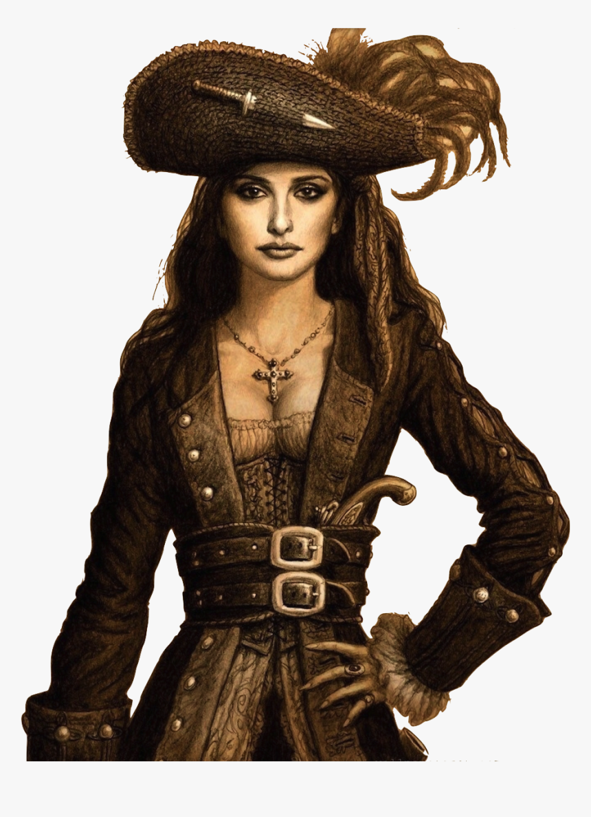 Pirates Of The Caribbean Female Pirates , Png Download, Transparent Png, Free Download