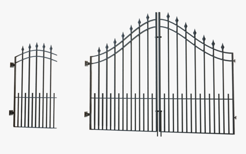 Wrought Iron Driveway Gates, HD Png Download, Free Download