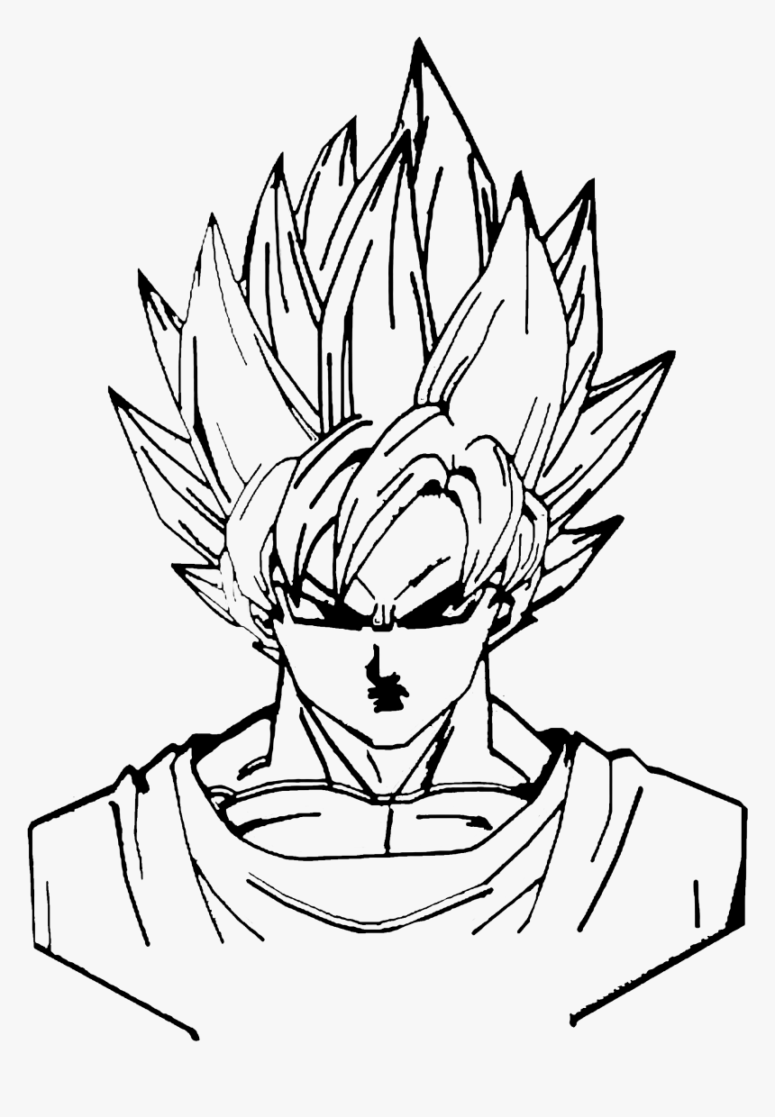 Goku Face Png, Transparent Png, Free Download