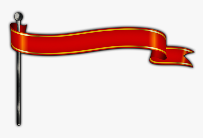 Red Ribbon Banner Medieval Style Png Download, Transparent Png, Free Download