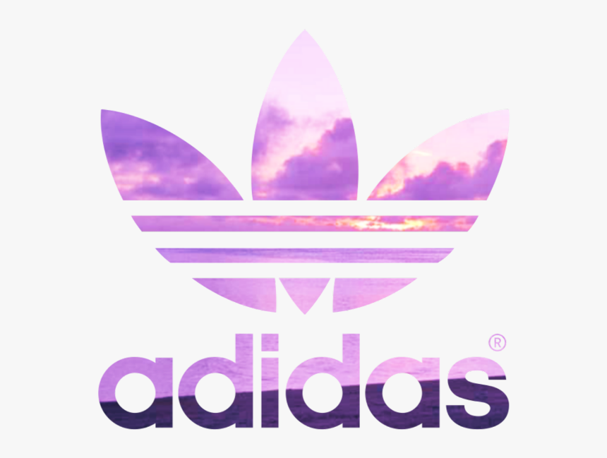 adidas purple logo