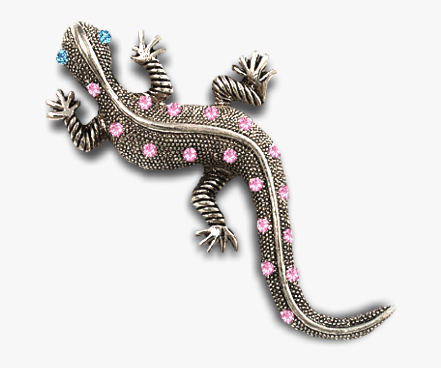 #lizard #salamander #newt #silver #jewelry #gemstones, HD Png Download, Free Download