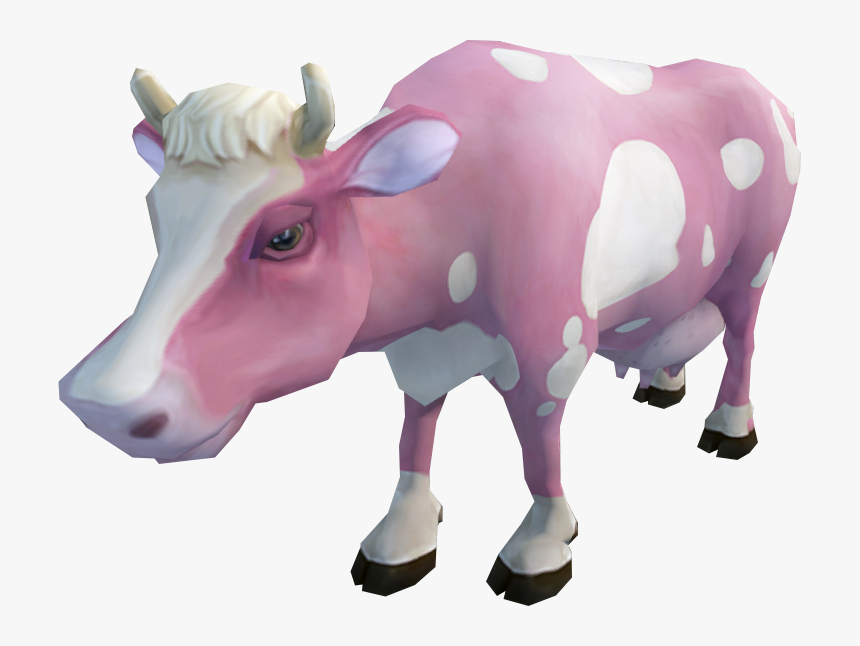 Transparent Cattle Png - Strawberry Cow Runescape, Png Download, Free Download