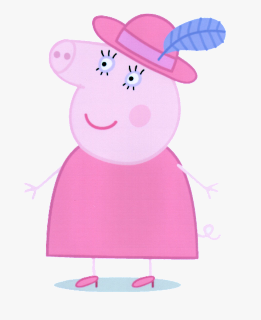 Peppa Pig Png Grandma - Peppa Pig Characters Grandma, Transparent Png, Free Download