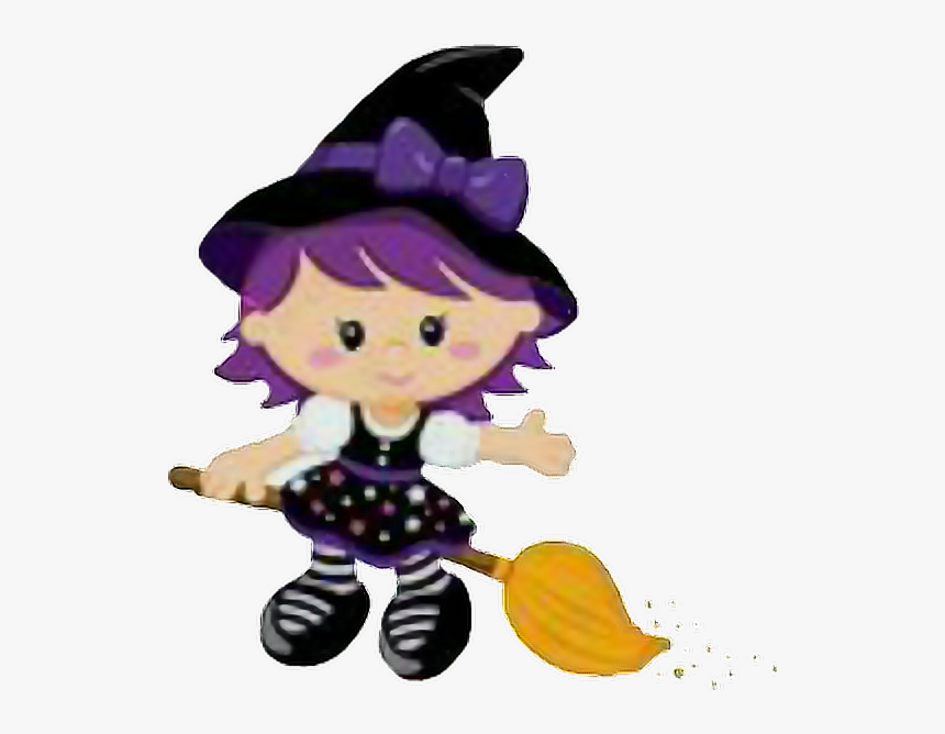 #halloween #witch #broom #broomstick - Halloween Birthday Thank You Tag, HD Png Download, Free Download