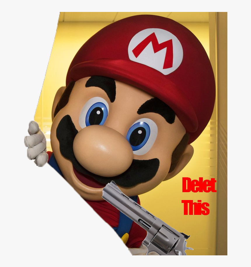 Delet This Super Mario Bros - Super Mario, HD Png Download, Free Download