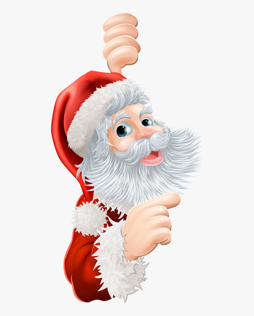 Png Santa Clip - Santa Claus Sign, Transparent Png, Free Download