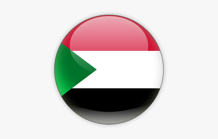Sudan Round Flag Png, Transparent Png, Free Download