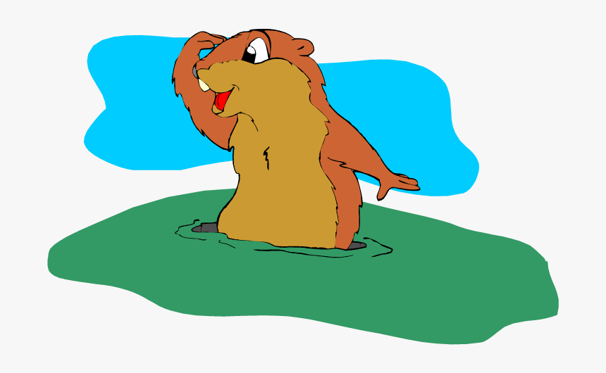 Groundhog Clipart Prairie Animal - Groundhog Clip Art, HD Png Download, Free Download