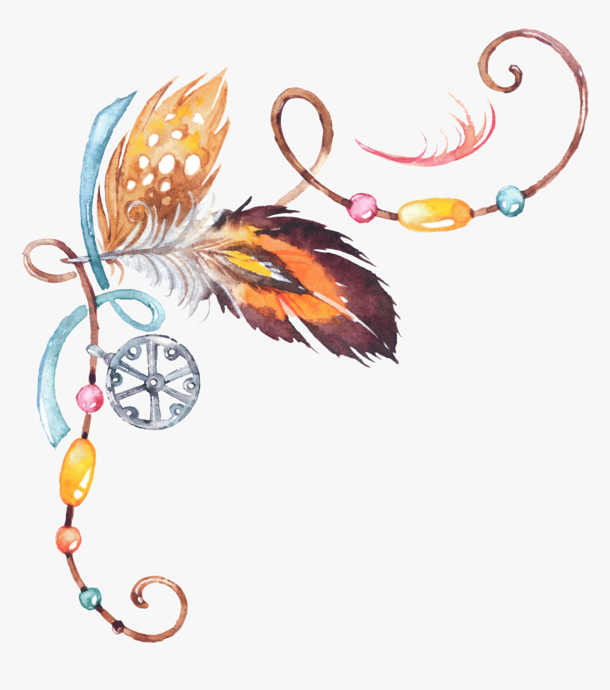 #fearher #feathers #corner #frame #border #filigree - Feathers Border Png, Transparent Png, Free Download