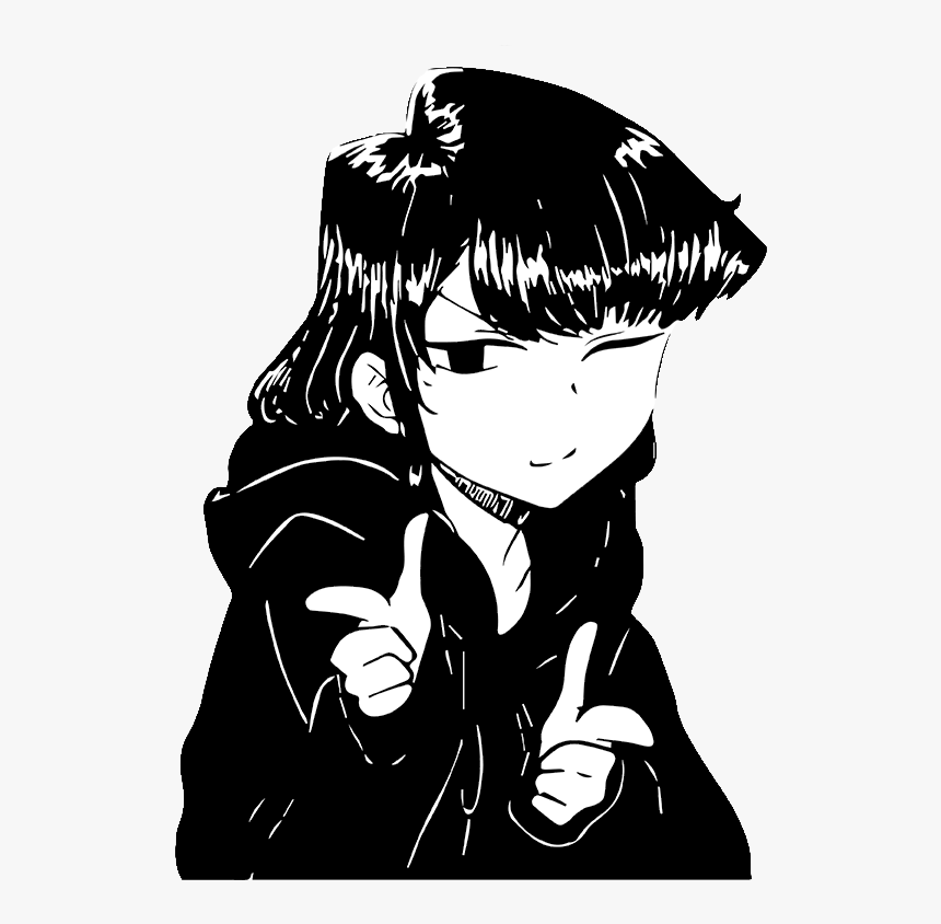 Komi San With A Gun, HD Png Download, Free Download