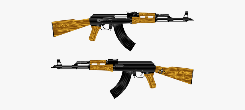 Ak 47 Silhouette, HD Png Download, Free Download