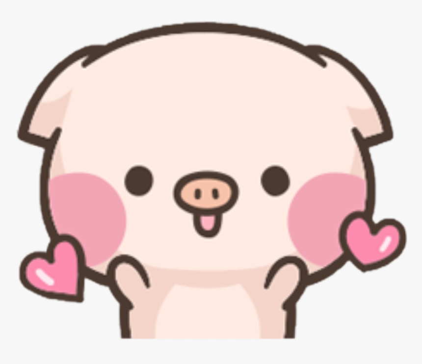 Transparent Cute Pig Png - Cute Pig Stickers, Png Download, Free Download