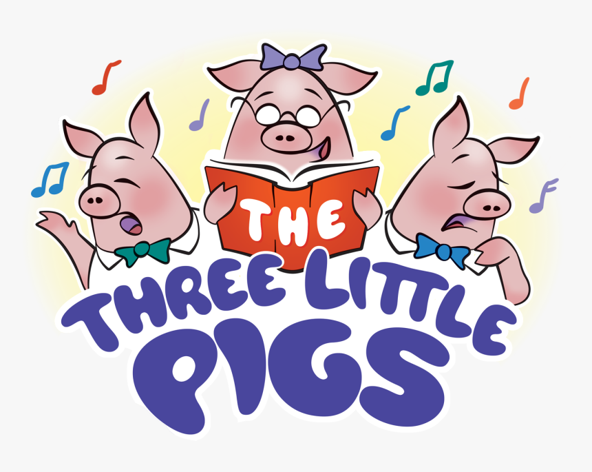 Three Little Pigs Title Png, Transparent Png, Free Download