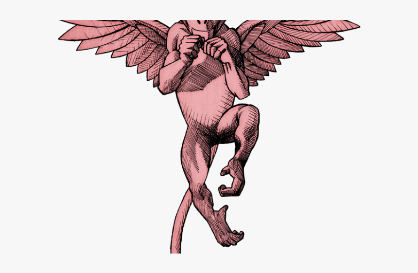 Fallen Angel Clipart Gothic - Falling Angel Rising Ape, HD Png Download, Free Download