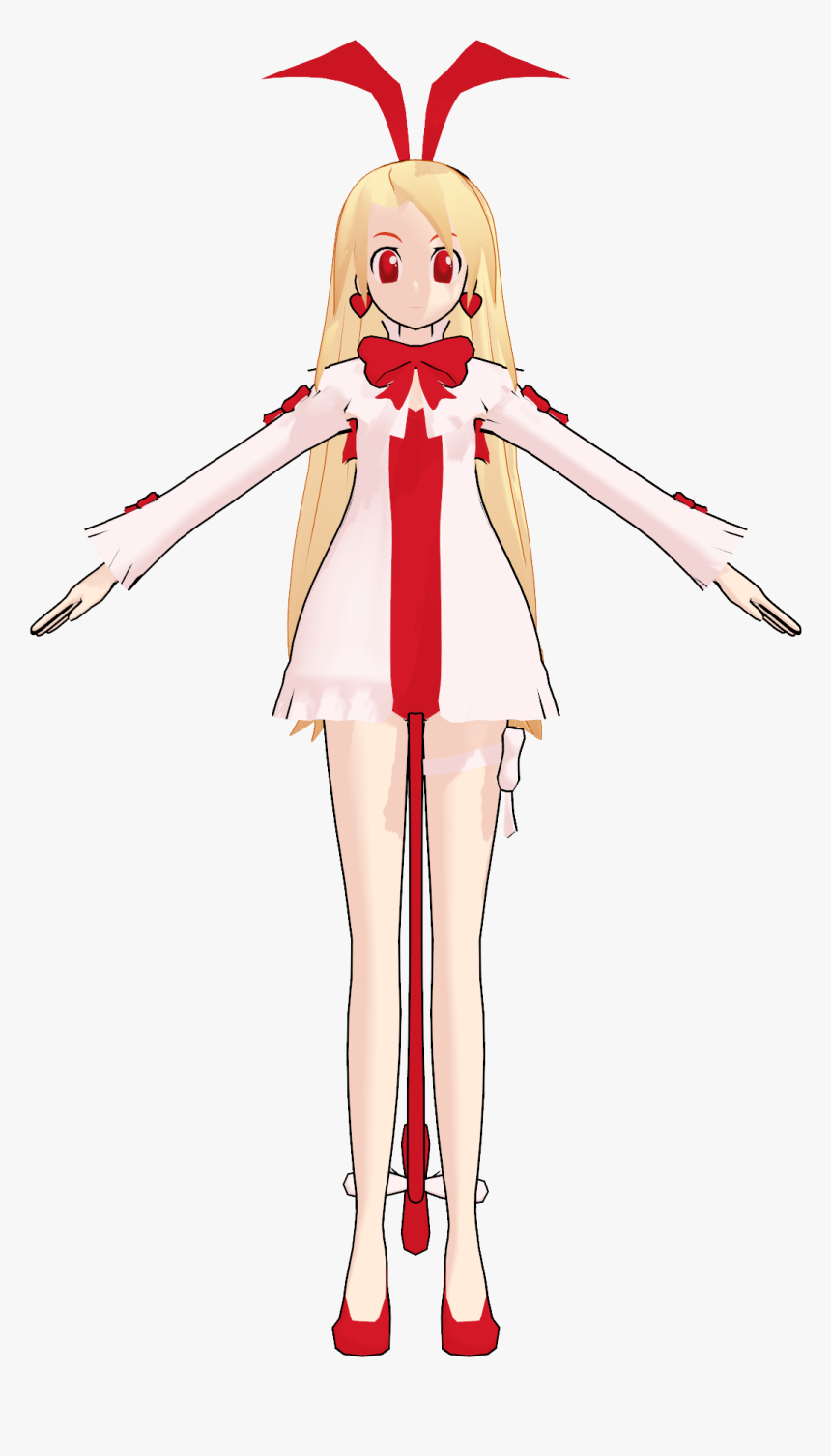 Fallen Angel Flonne By Banjou - Disgaea Flonne 3d Model, HD Png Download, Free Download