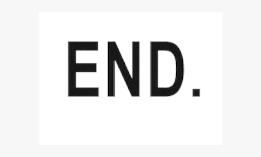 End Clothing - End Clothing Logo Png, Transparent Png, Free Download