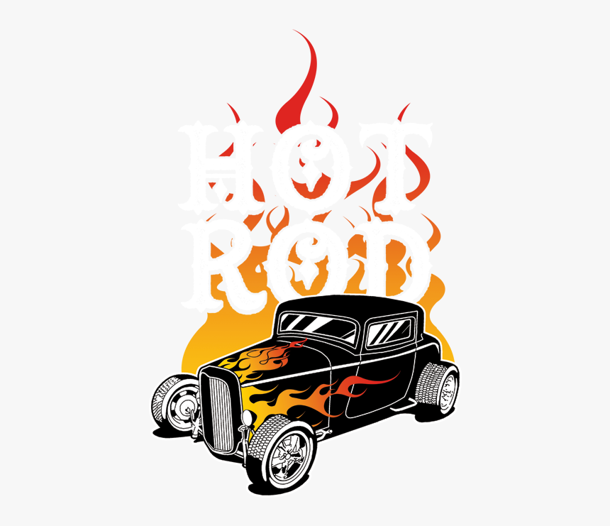 Hot Rod Flames Png - Cartoon Hot Rod Flames, Transparent Png, Free Download