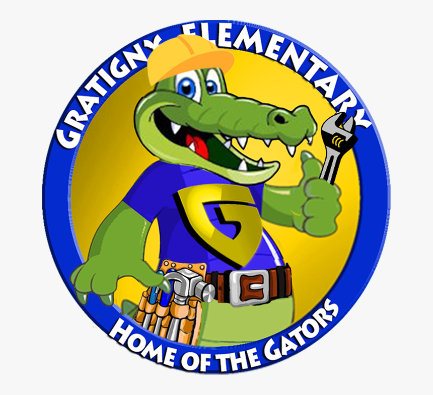 School Logo - Alligator Clip Art, HD Png Download, Free Download