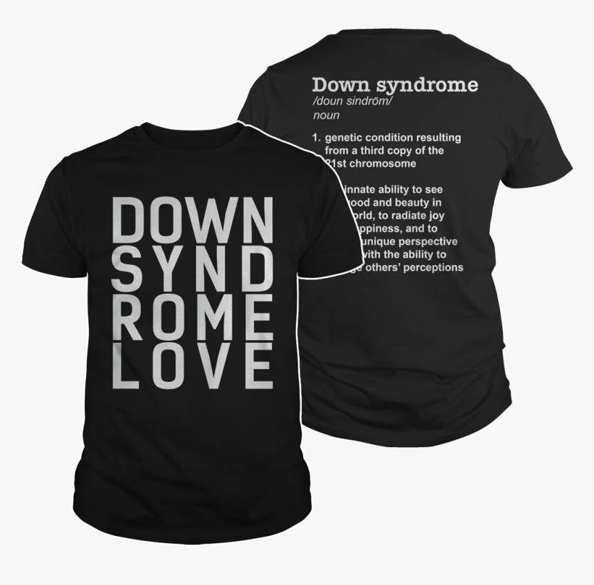 Down Syndrome Definition T Shirts, HD Png Download, Free Download