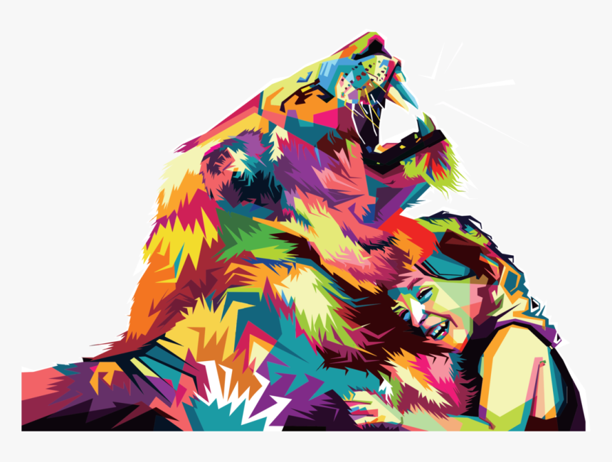 Art,graphic Design,feather - Graphic Design Of Lion, HD Png Download, Free Download