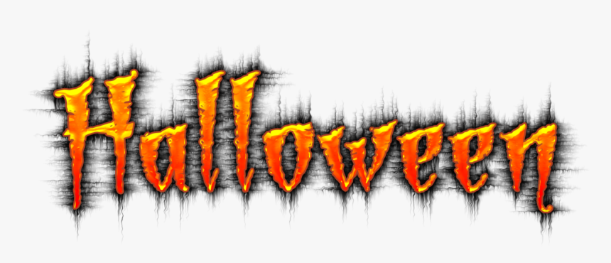 Clip Art Font Hallowen Org Rio - Halloween Word Png Transparency, Transparent Png, Free Download