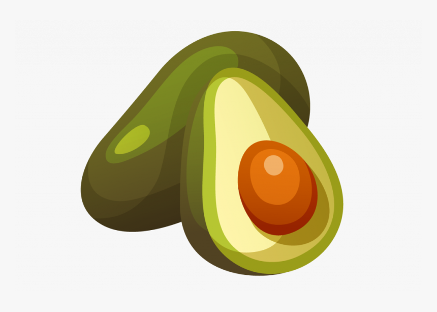 Transparent Aguacate Png - Abacate Desenho Png, Png Download, Free Download