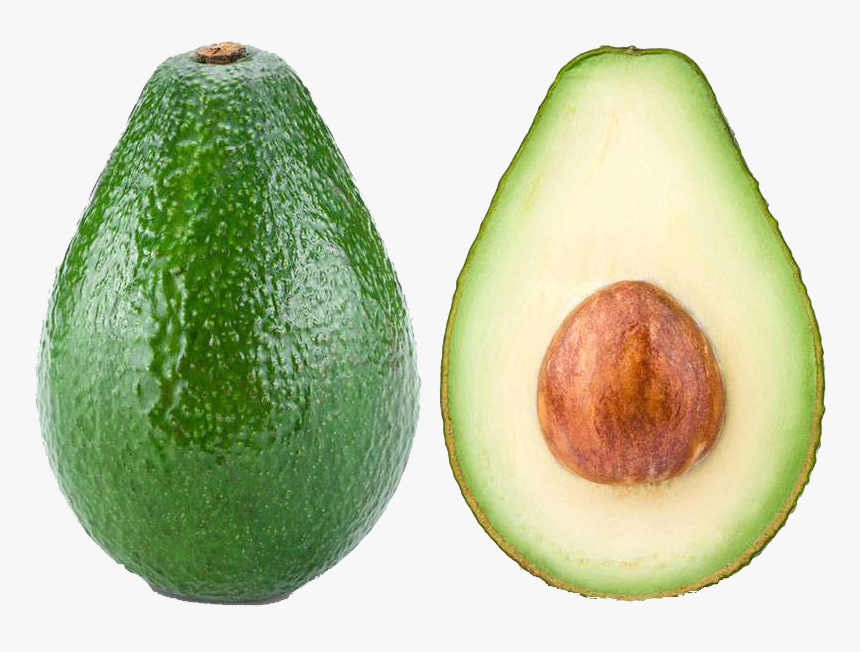 Clip Art Batido De Aguacate Hass - Top Of An Avocado, HD Png Download, Free Download