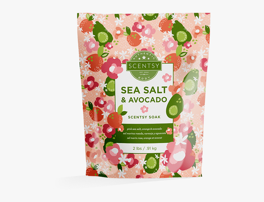 Sea Salt And Avocado Scentsy Soak, HD Png Download, Free Download