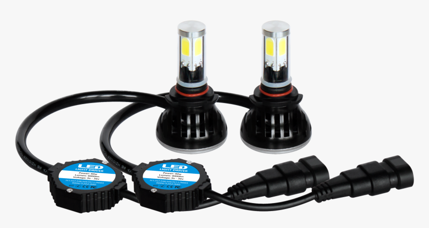 R5 Series 9006 Led Headlight Conversion Kit , Png Download - Led Cree 4300k H6, Transparent Png, Free Download