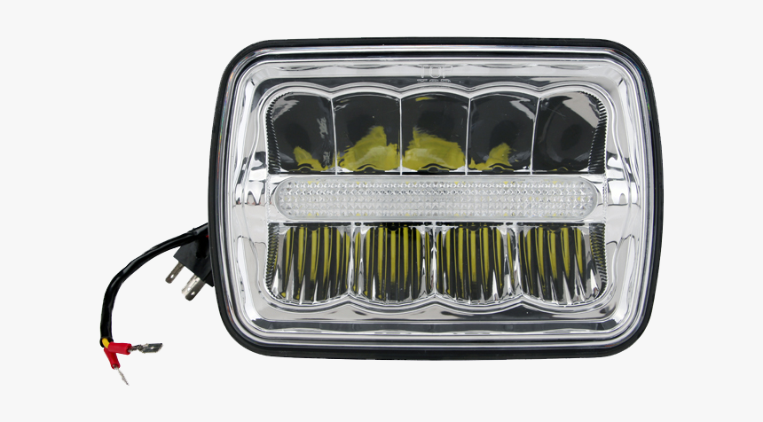 1 Pcs 45w Rectangle Led Sealed Beam Headlights - Hi Lo Led Lights, HD Png Download, Free Download