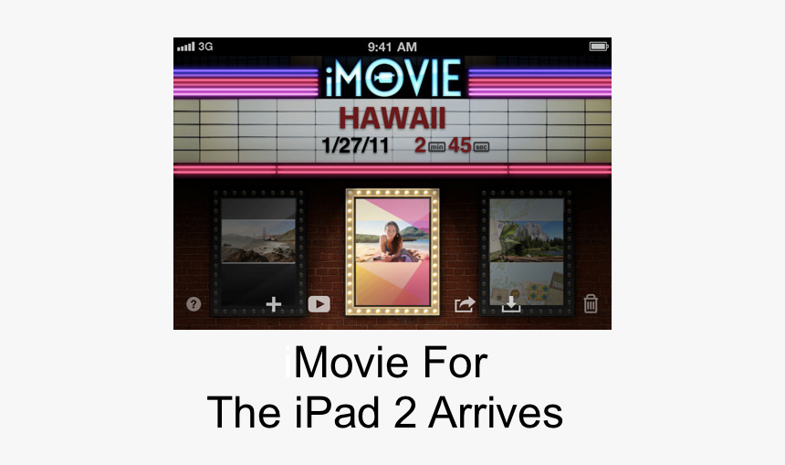 What A Tease - Imovie For Ipad, HD Png Download, Free Download