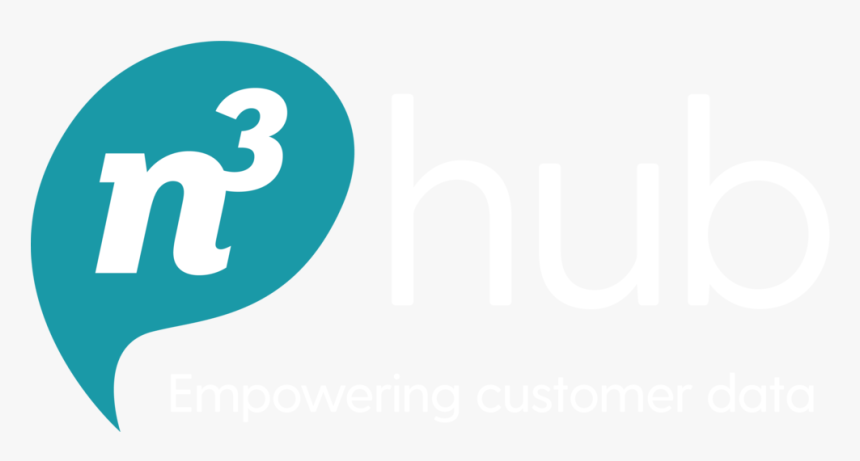 N3hub Logo Large White Png, Transparent Png, Free Download