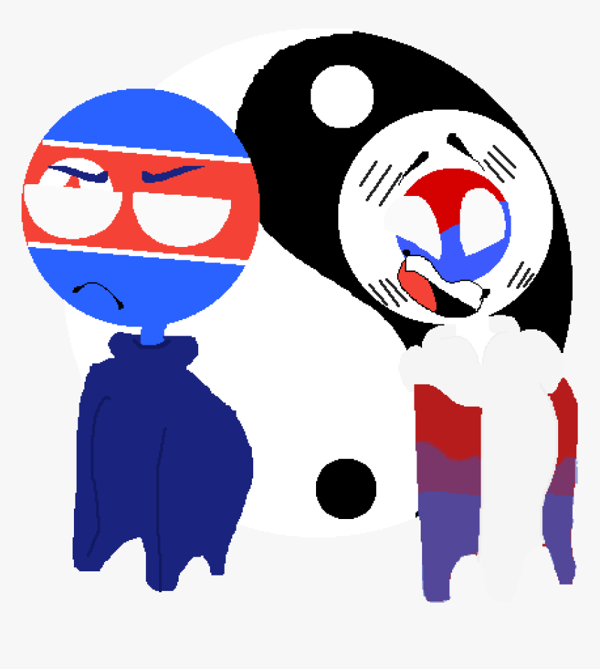 Transparent North Korea Png - South Korea And North Korea Countryhumans, Png Download, Free Download