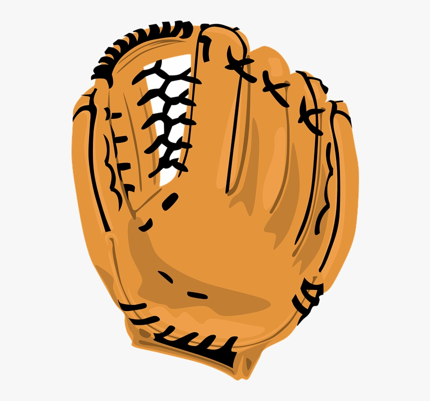 Softball Clipart Measure Glove Transparent Png - Baseball Glove Clipart, Png Download, Free Download