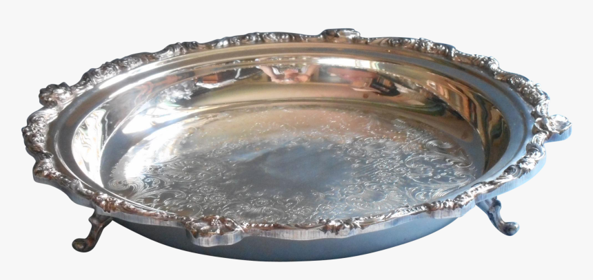 Silver Plate Png - Silver Dish Png, Transparent Png, Free Download