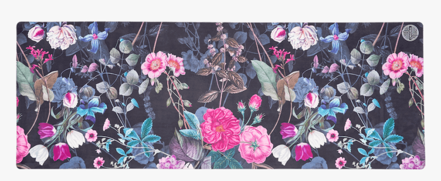 Midnight Magnolia Eco Yoga Mat - Zinnia, HD Png Download, Free Download