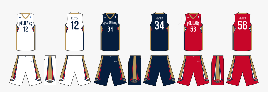 Jersey Clipart Jersey Cavs - Pelicans Jersey Nike, HD Png Download, Free Download