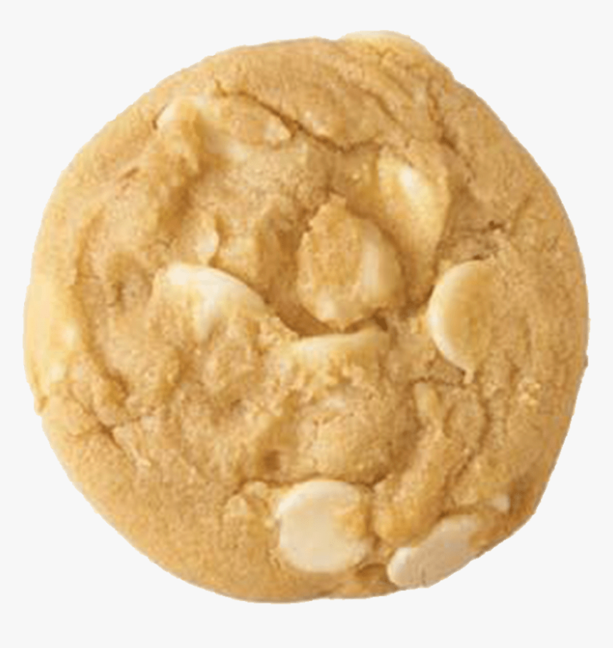 White Chocolate Macadamia Nut Cookie - White Chocolate Macadamia Cookie Transparent, HD Png Download, Free Download