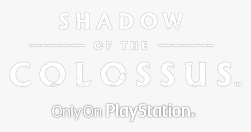 Shadow Of The Colossus , Png Download - Playstation, Transparent Png, Free Download