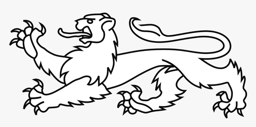 Heraldic Lion Passant Guardant, HD Png Download, Free Download