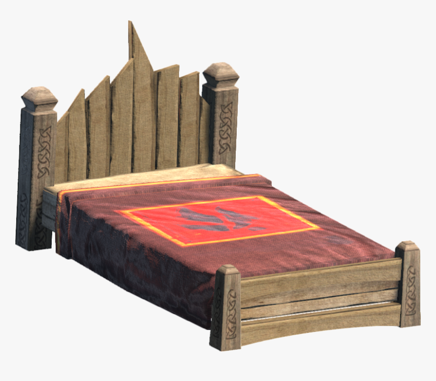 Medieval Noble Bed - Bed Medieval, HD Png Download, Free Download