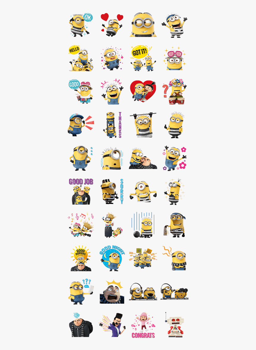 Despicable Me - Despicable Me 3 Stickers, HD Png Download, Free Download