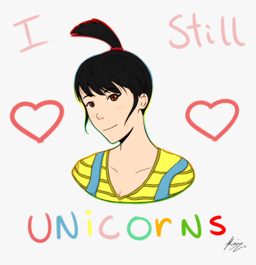 Grown Up Agnes - Yow To Draw Agnes Despicable Me, HD Png Download, Free Download