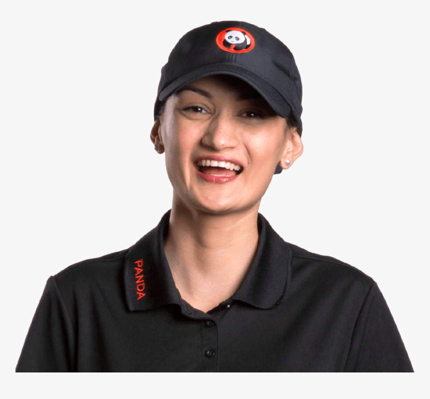 Rocio Fuentes - Panda Express Employee Hat, HD Png Download, Free Download