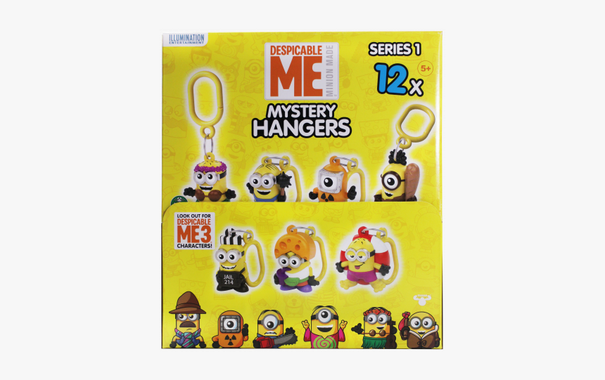 Despicable Me Minions Mystery Hangers In Cdu - Cartoon, HD Png Download, Free Download