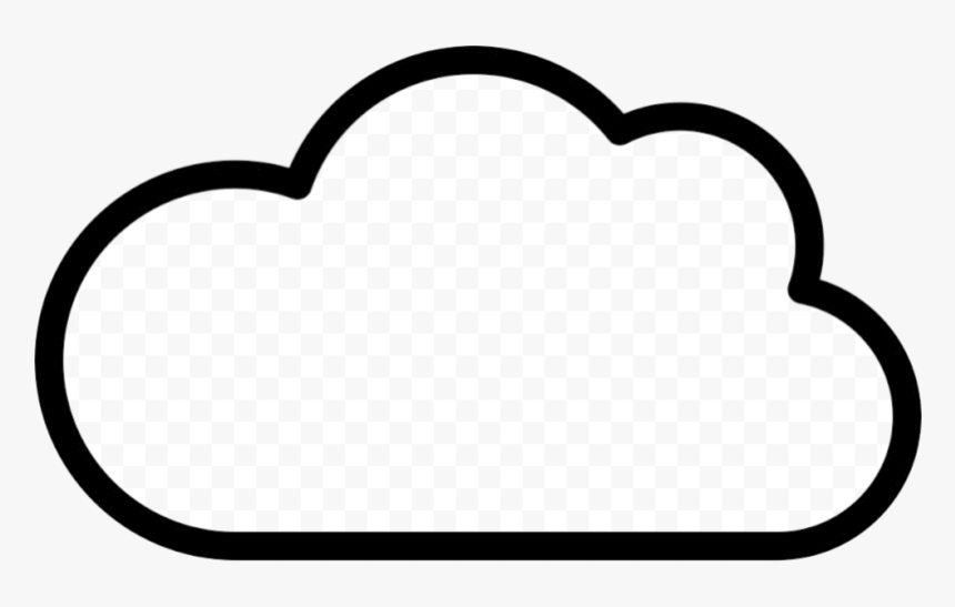 Cloud Clipart Transparent Library Icon Free Png Cloud Vector No Background Png Download Kindpng