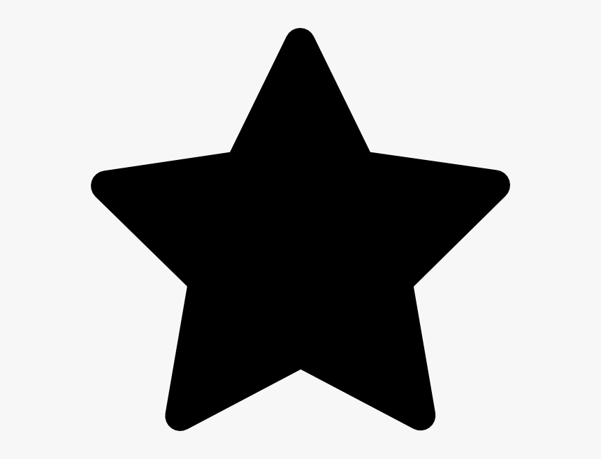 Transparent Black Stars Clipart - Font Awesome Star Png, Png Download, Free Download