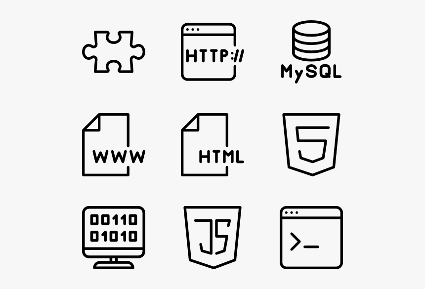 Graphic Freeuse Library Icon Packs Svg - Programming Language Icon, HD Png Download, Free Download